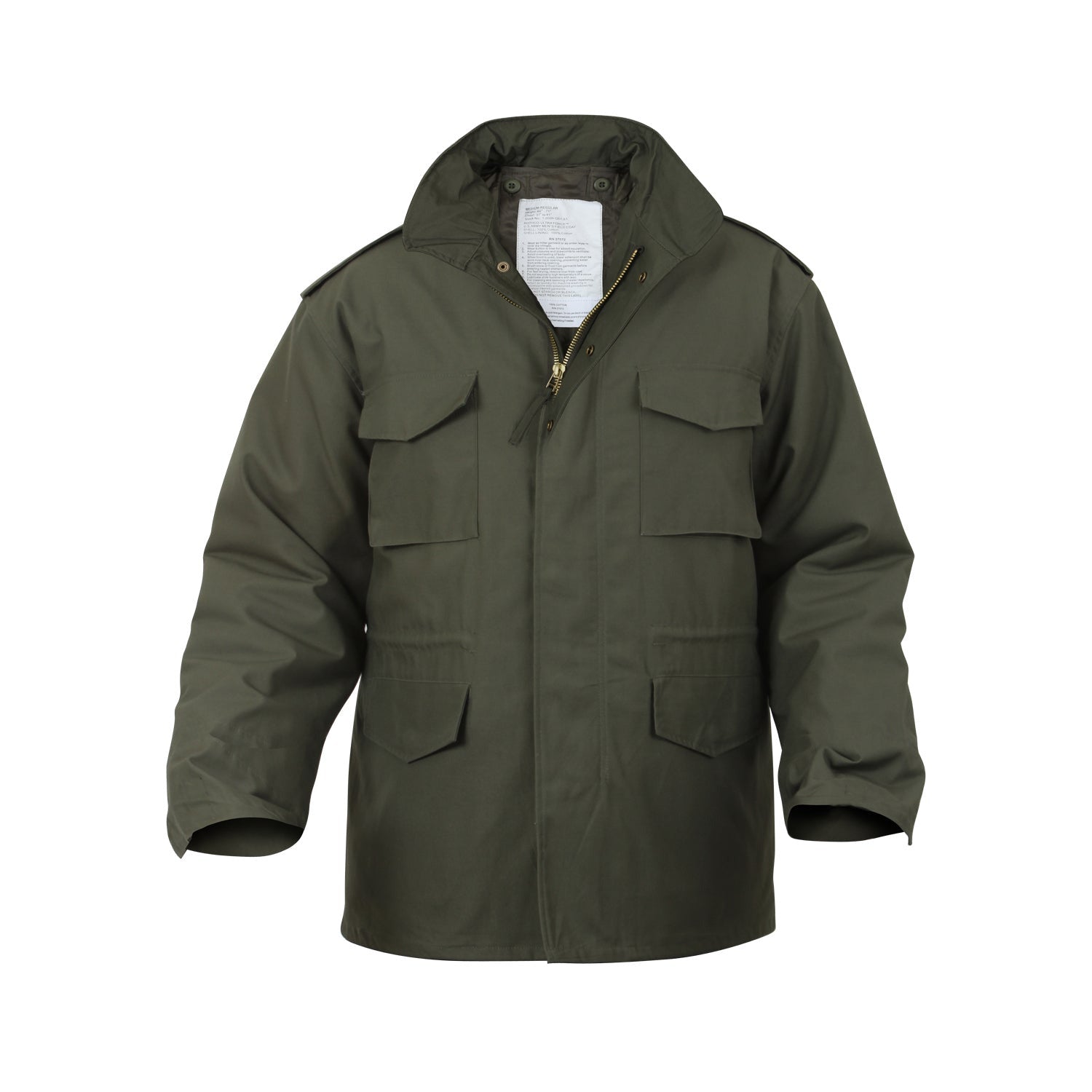 The M-65 Field Jacket from Rothco was made to military specifications (The M-65 was implemented by the U.S. Army and  US Marine Corps in 1965) and is designed to provide unparalleled warmth, durability, and comfort in any cold weather condition.