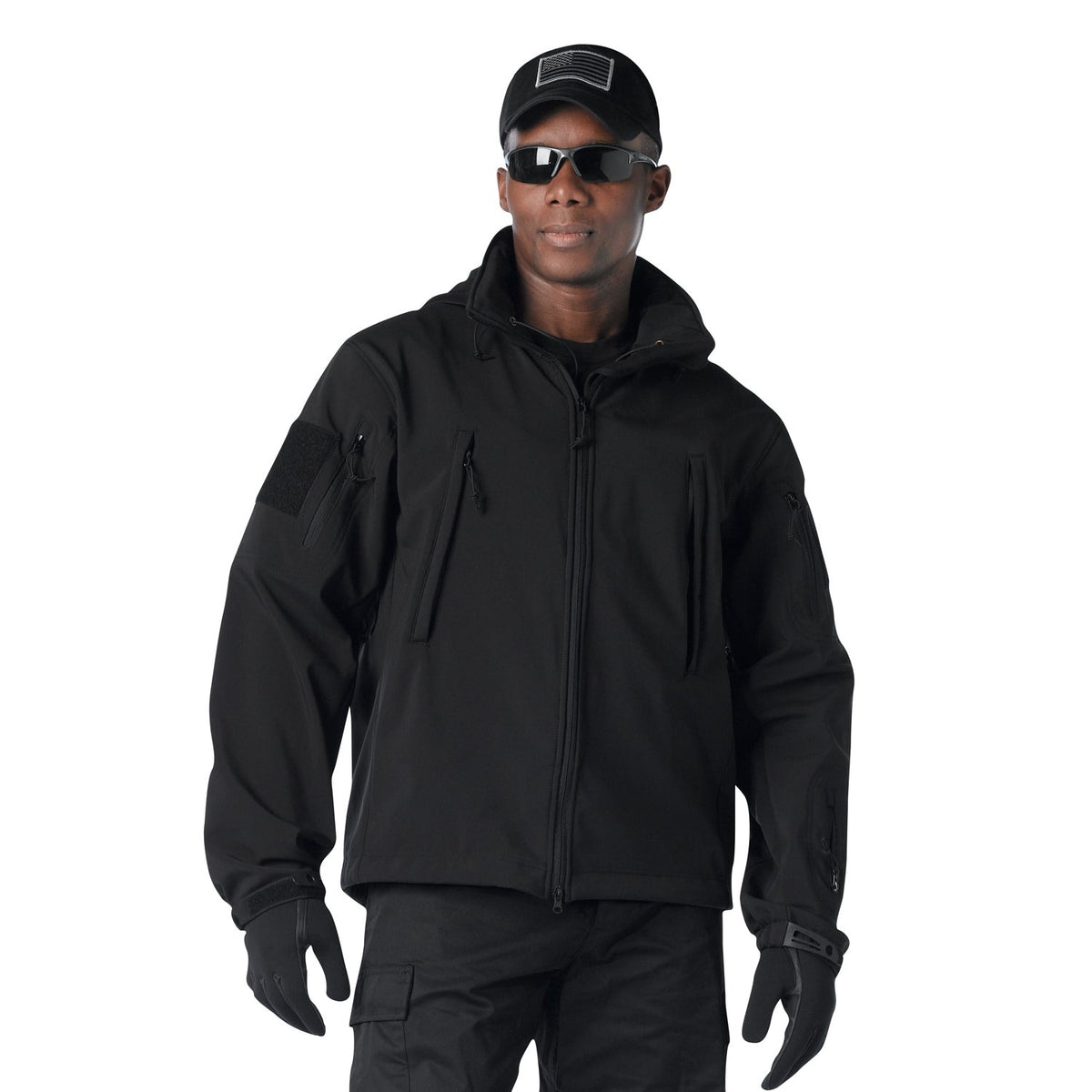Soft Shell Tactical Rothco Special Ops Soft Shell Tactical Soft Shell Jacket Black ...