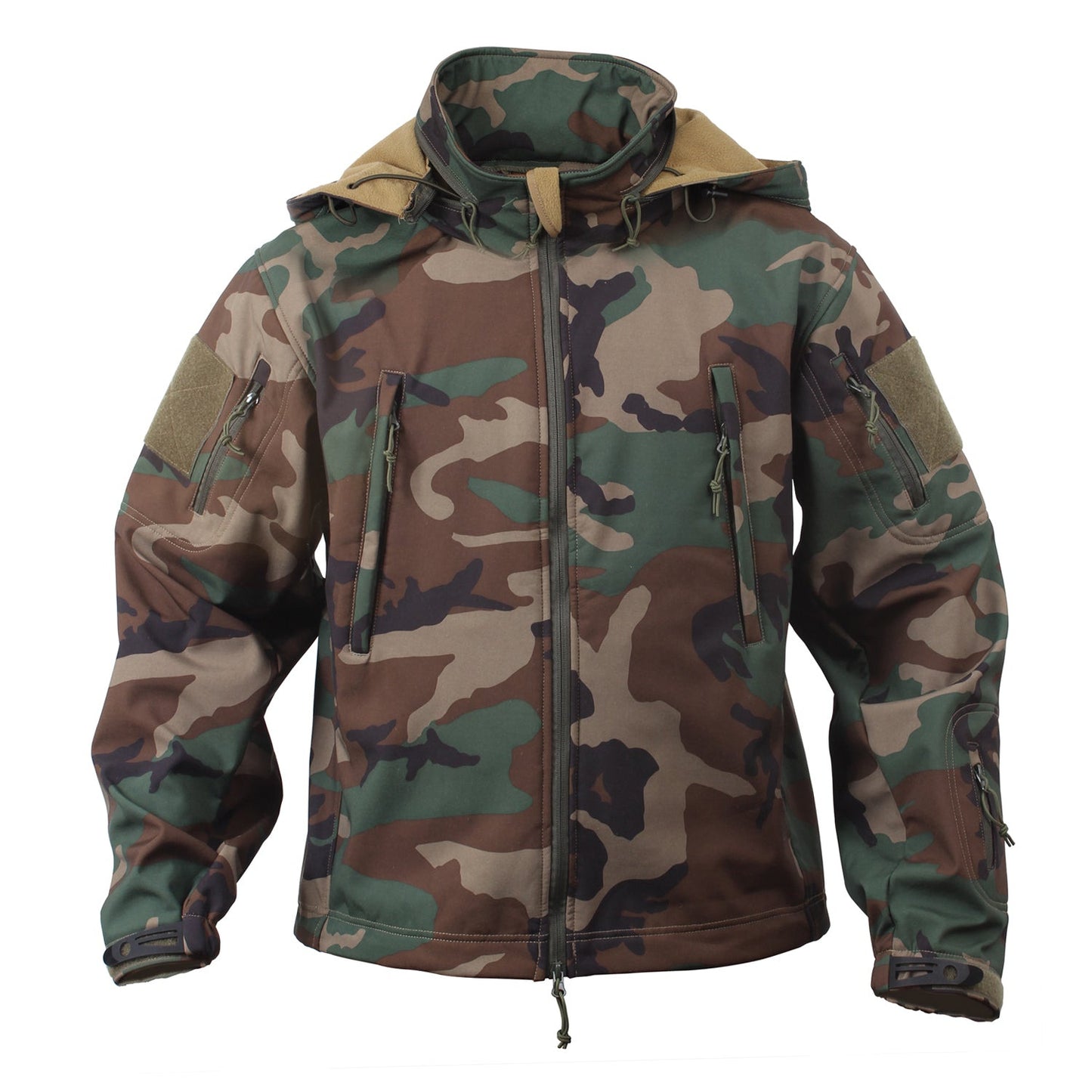 Rothco’s Soft Shell Tactical features a 3-layer wind-resistant, moisture-wicking, and insulating waterproof construction that is perfect for the great outdoors.