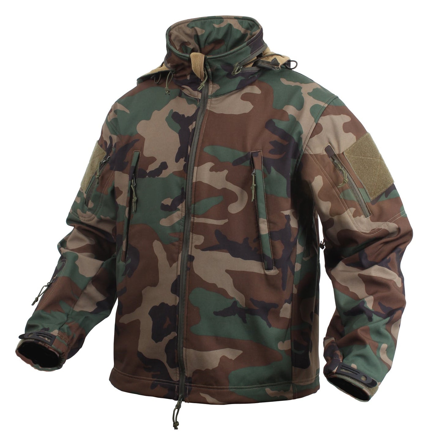 Rothco’s Soft Shell Tactical features a 3-layer wind-resistant, moisture-wicking, and insulating waterproof construction that is perfect for the great outdoors.