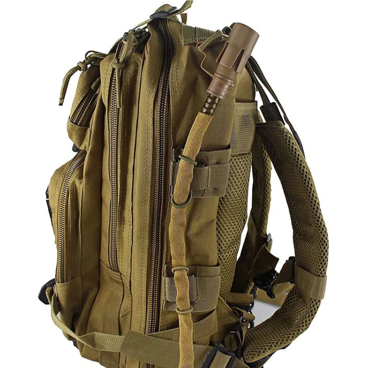 High quality MOLLE webbing fastners are great for attaching equipment such as torches and cylume sticks. Also great for securing camelbak tubes to webbing and other styles of equipment. Colours: Khaki OD Green Black www.defenceqstore.com.au