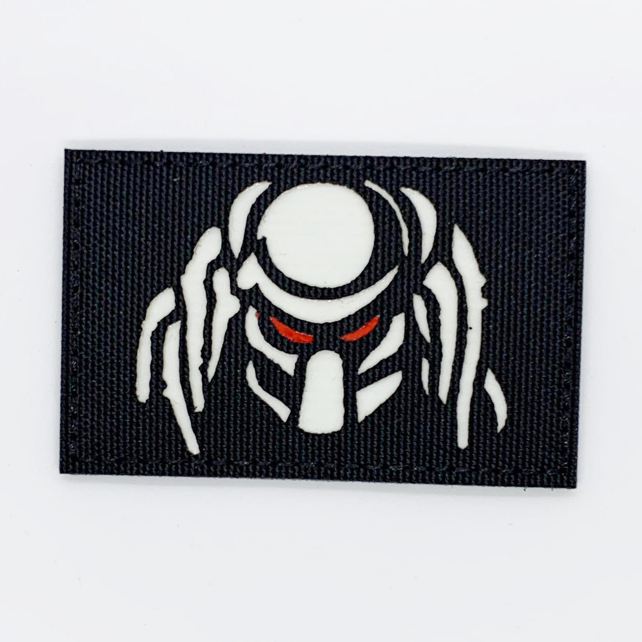 Predator Reflective Laser Cut Patch Hook & Loop.   Size: 8x5cm   HOOK AND LOOP BACKED PATCH(BOTH PROVIDED)