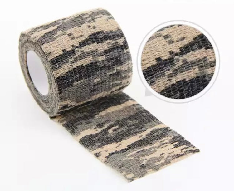 Self Cling Camo Wrap Tape 7.5cm x 4.5m by Defence Q Store