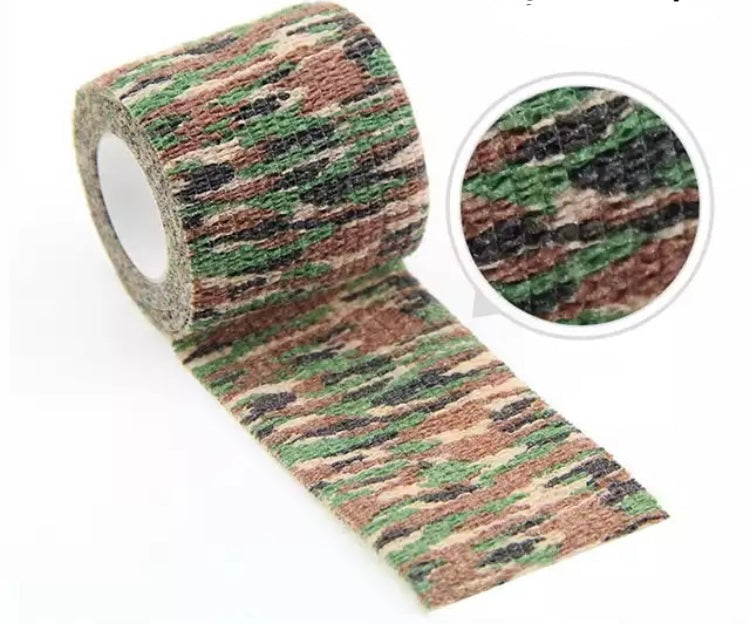 Self Cling Camo Wrap Tape 7.5cm x 4.5m by Defence Q Store