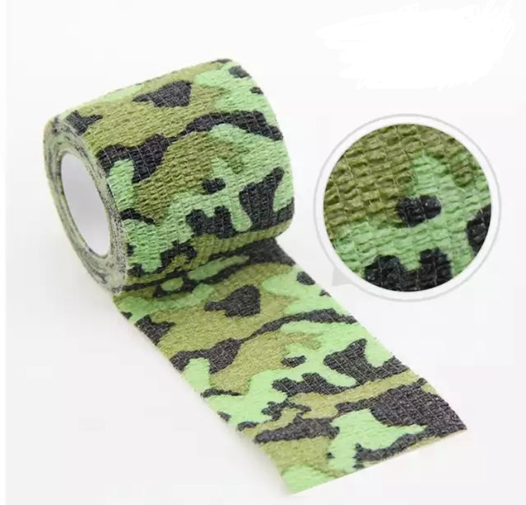 Self Cling Camo Wrap Tape 7.5cm x 4.5m by Defence Q Store