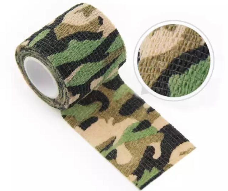 Self Cling Camo Wrap Tape 7.5cm x 4.5m by Defence Q Store