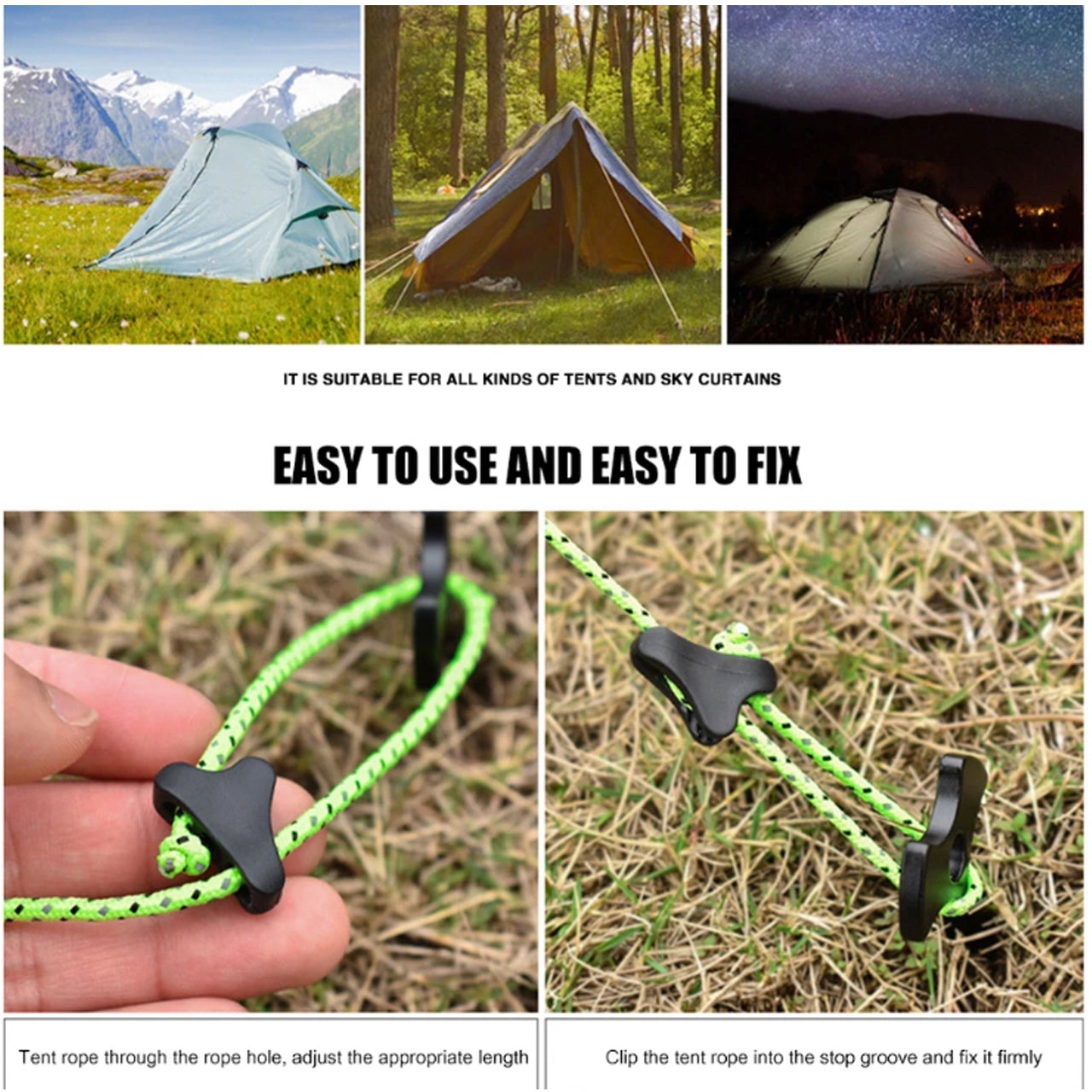 Rope Tension Clips – Defence Q Store