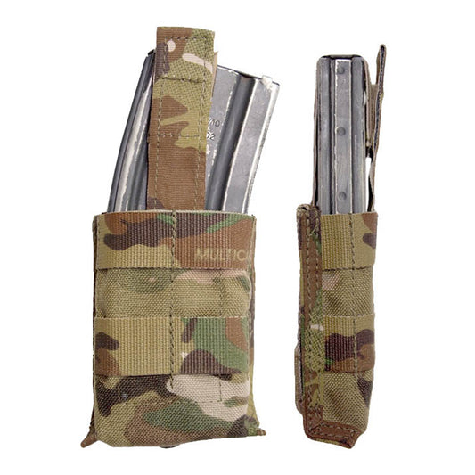 The M4 Hi-Speed pouch is designed to allow the operator rapid access to M4 magazine.The magazine is held in place by a Velcro closing strap which can be tucked away when not required. www.defenceqstore.com.au