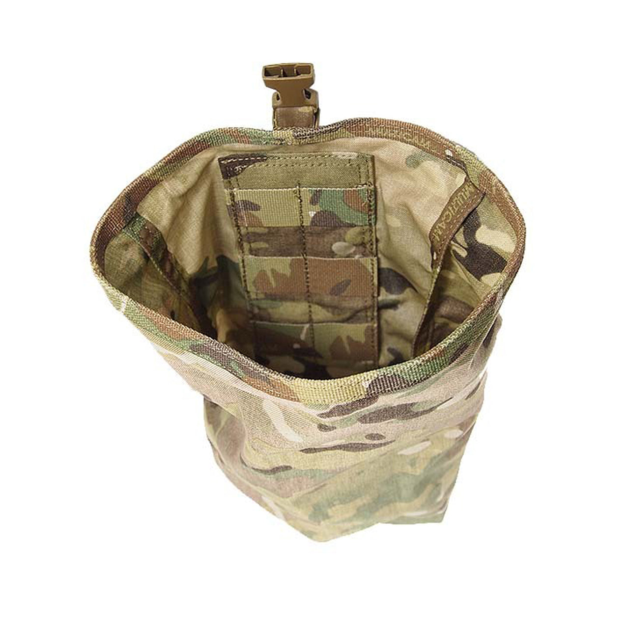 When you need a good reliable dump pouch, you can't go past the SORD Side Dump Pouch. Features: • Internal 2 column x 3 row MOLLE attachment point. • Longer webbing to aid in closure over attached pistol mags • 50mm belt attachment method Specs: • 500D Multicam Cordura • 19mm closure Fastex & webbing • 2 x MOLLE battons www.defenceqstore.com.au