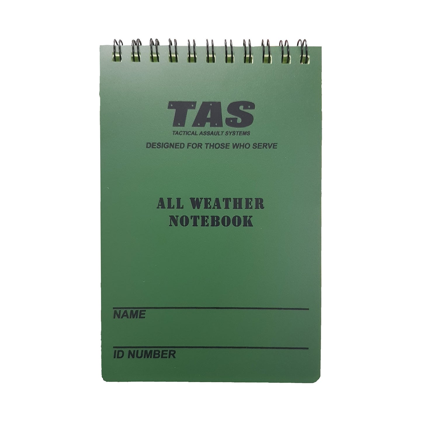 TAS ALL WEATHER NOTEBOOK 10X15CM