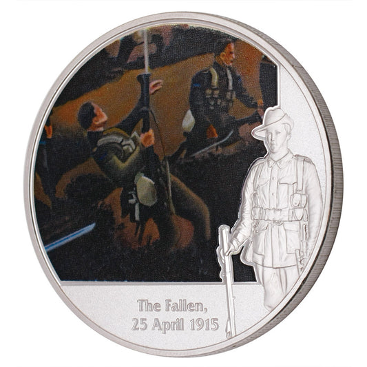 The stunning Sands of Gallipoli 2012 release The Landing Six Limited Edition Medallions Set.