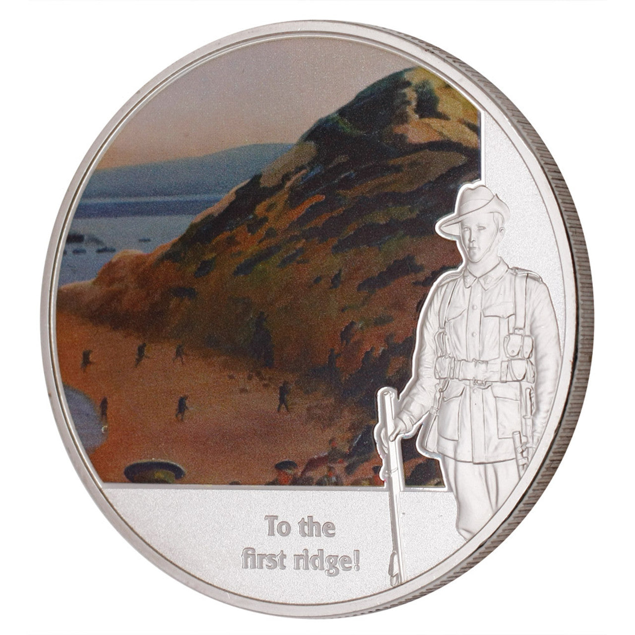 The stunning Sands of Gallipoli 2012 release The Landing Six Limited Edition Medallions Set.