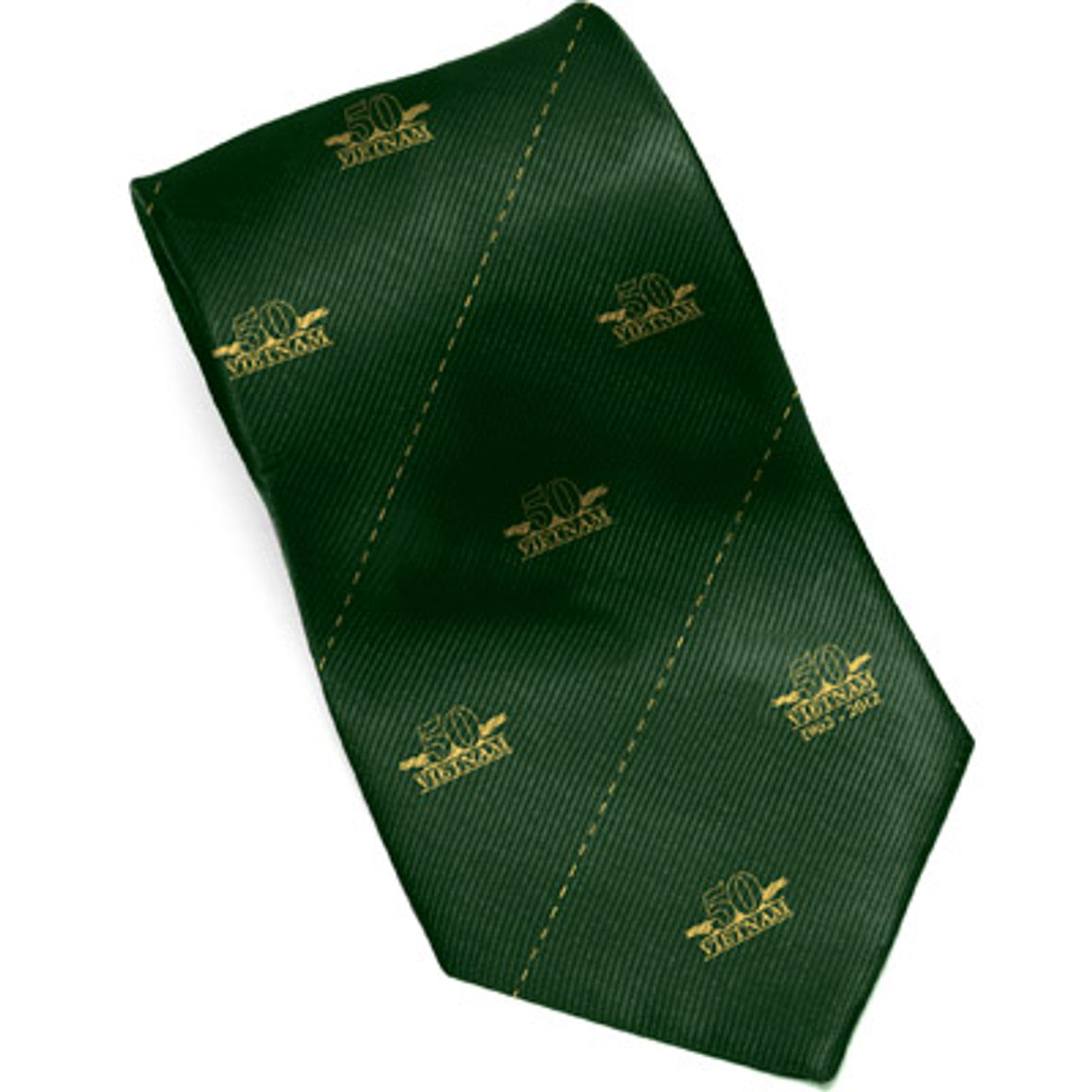 The Stunning Vietnam 50th Silk Tie. Quality jacquard woven silk featuring the Vietnam 50th Anniversary logo, this tie will be a much loved option for those occasions when a tie is required.