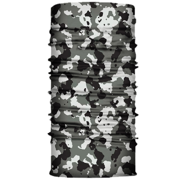 Various Camouflage Colours available for Face Bandana or Neck Gaiter. They are made from Microfiber Polyester which makes them very lightweight and very comfortable to wear. Because the material is so thin, it is very easy to breathe when you use as face cover.