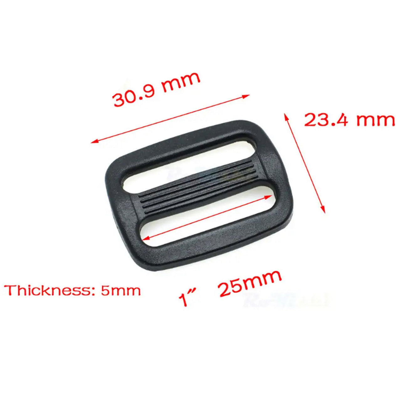 Webbing Plastic Curve Sliders - Defence Q Store Sizes: 20mm 25mm 30mm 38mm 45mm 50mm www.defenceqstore.com.au