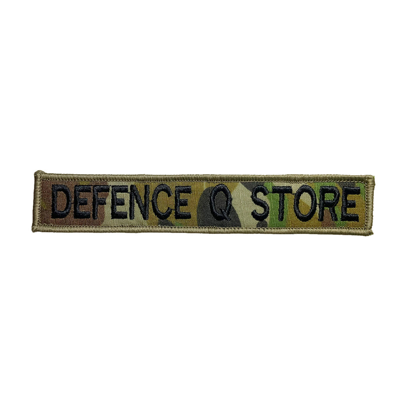 Custom Personalised Name Tag AMCU Australian Made Embroidery Defence Q Store