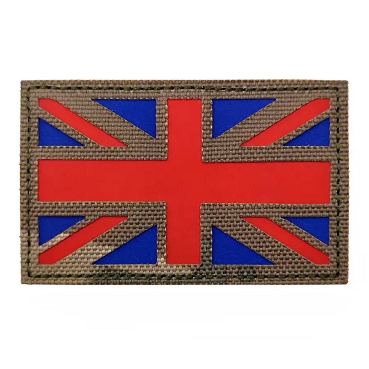 UK Flag Laser Cut Multicam Patch Hook & Loop.   Size: 8x5cm  HOOK AND LOOP BACKED PATCH(BOTH PROVIDED) www.defenceqstore.com.au