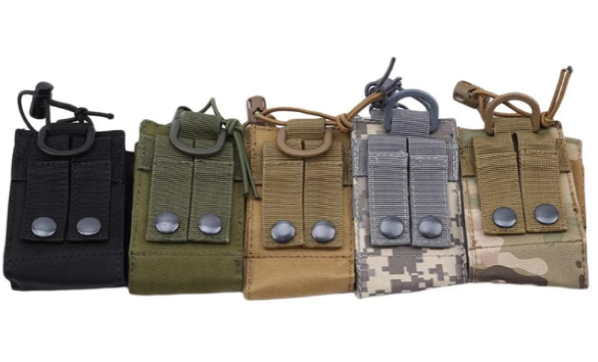 Defence Q Store MOLLE 600D Nylon Radio Pouch is the perfect add on to your field equipment.  Can also be used as a magazine pouch on vests.