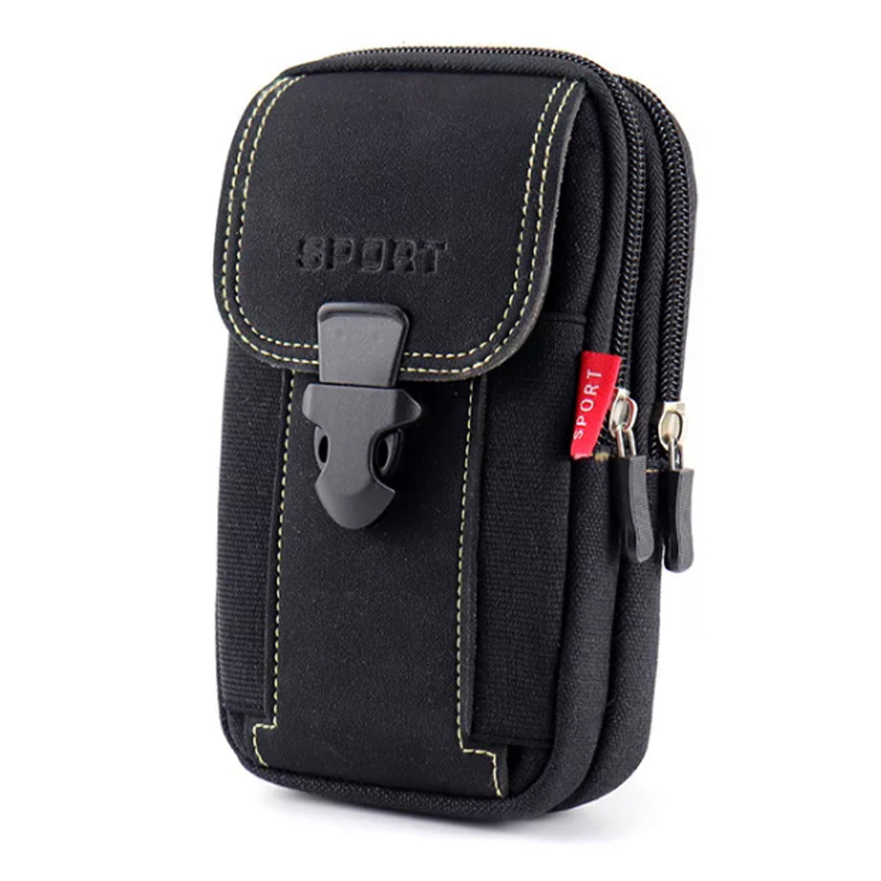 Belt Pouch For Mobile Phone & Notebook Black Defence Q Store