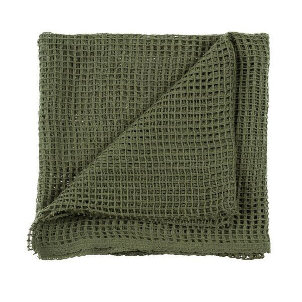 Scrim Net Olive Green  Cotton  120cm x 50cm