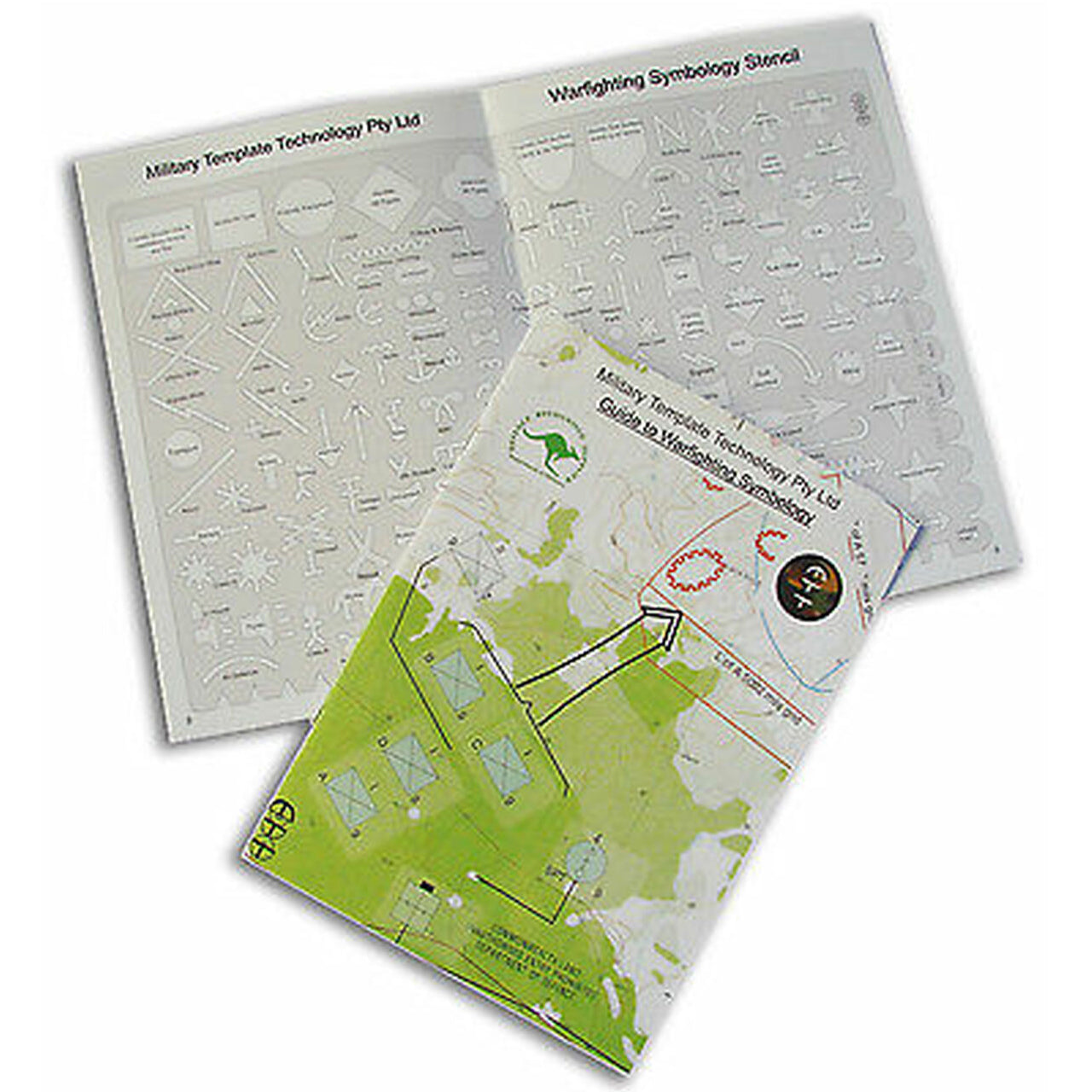 Warfighting Symbology Guide in Full Colour This sixteen page A5 sized guide to Warfighting Symbology is printed in full colour. It shows how to construct all the major unit and equipment symbols from MIL STD 2525B and TIB 82, and many of the Tactical Graphics and other symbology. www.defenceqstore.com.au