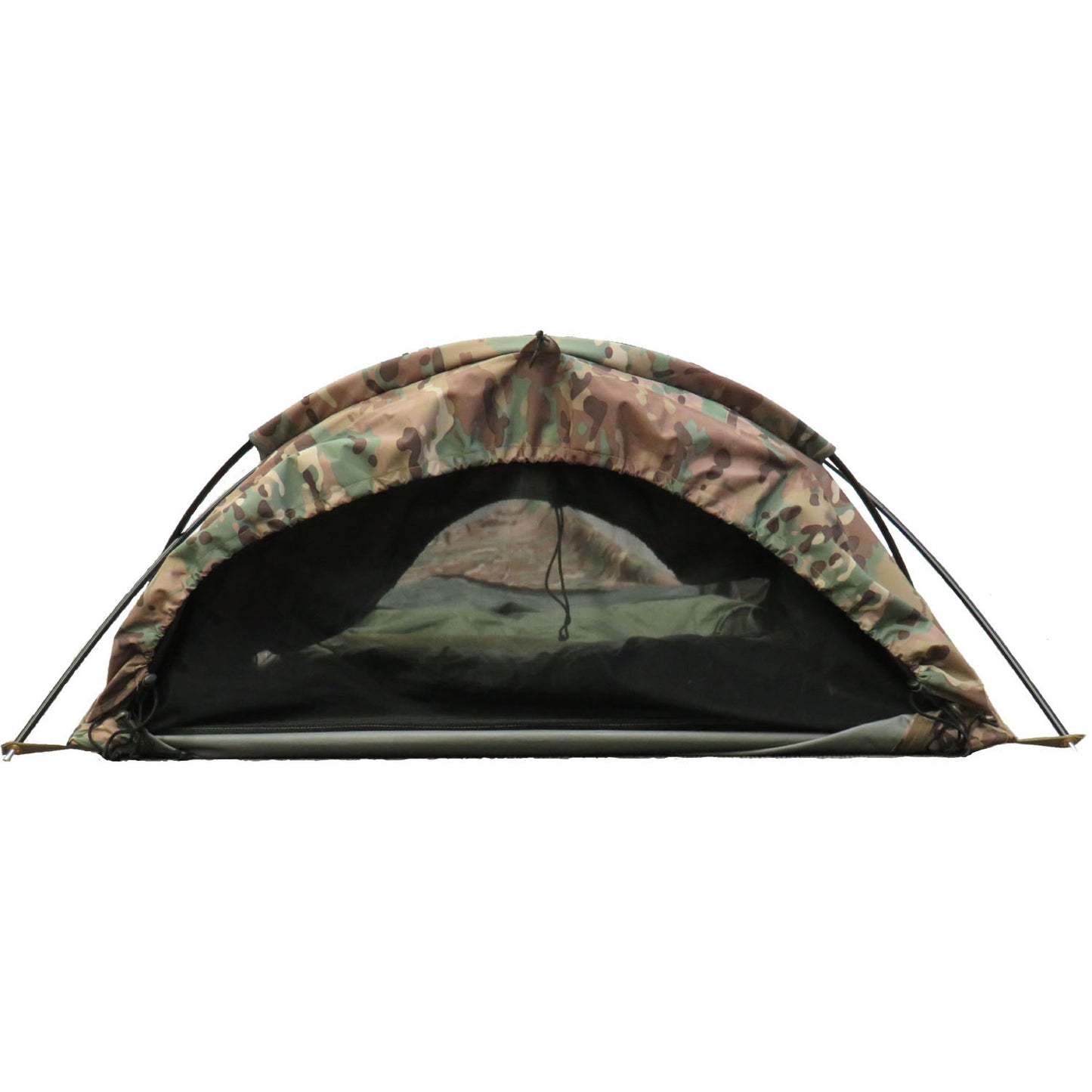 TAS MULTICAM BIVVY BAG WITH ALLOY POLES